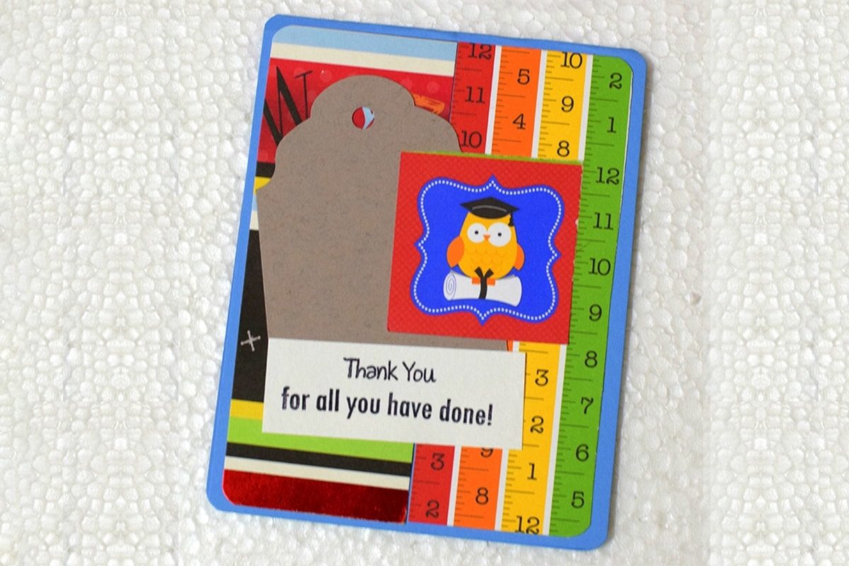 Thank You Card, Appreciation Card for your Teacher/ Mentor